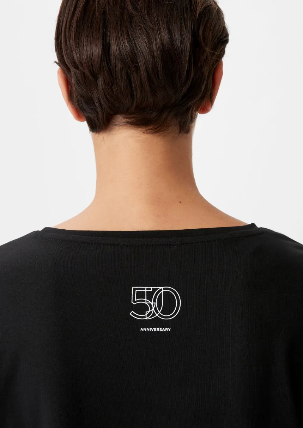 T-Shirt aus Baumwollmix-Comma Outlet