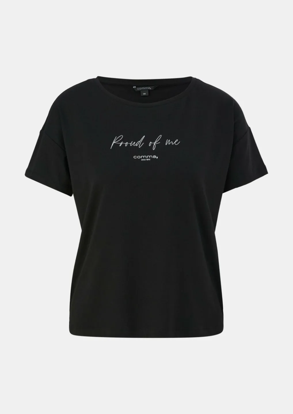 T-Shirt aus Baumwollmix-Comma Outlet