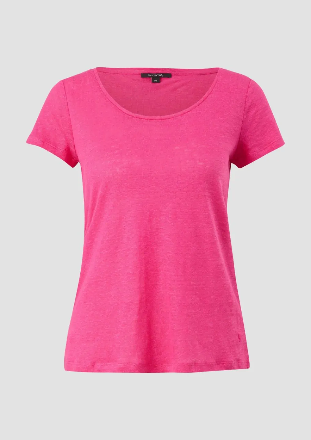 T-Shirt aus Leinen-Comma Outlet