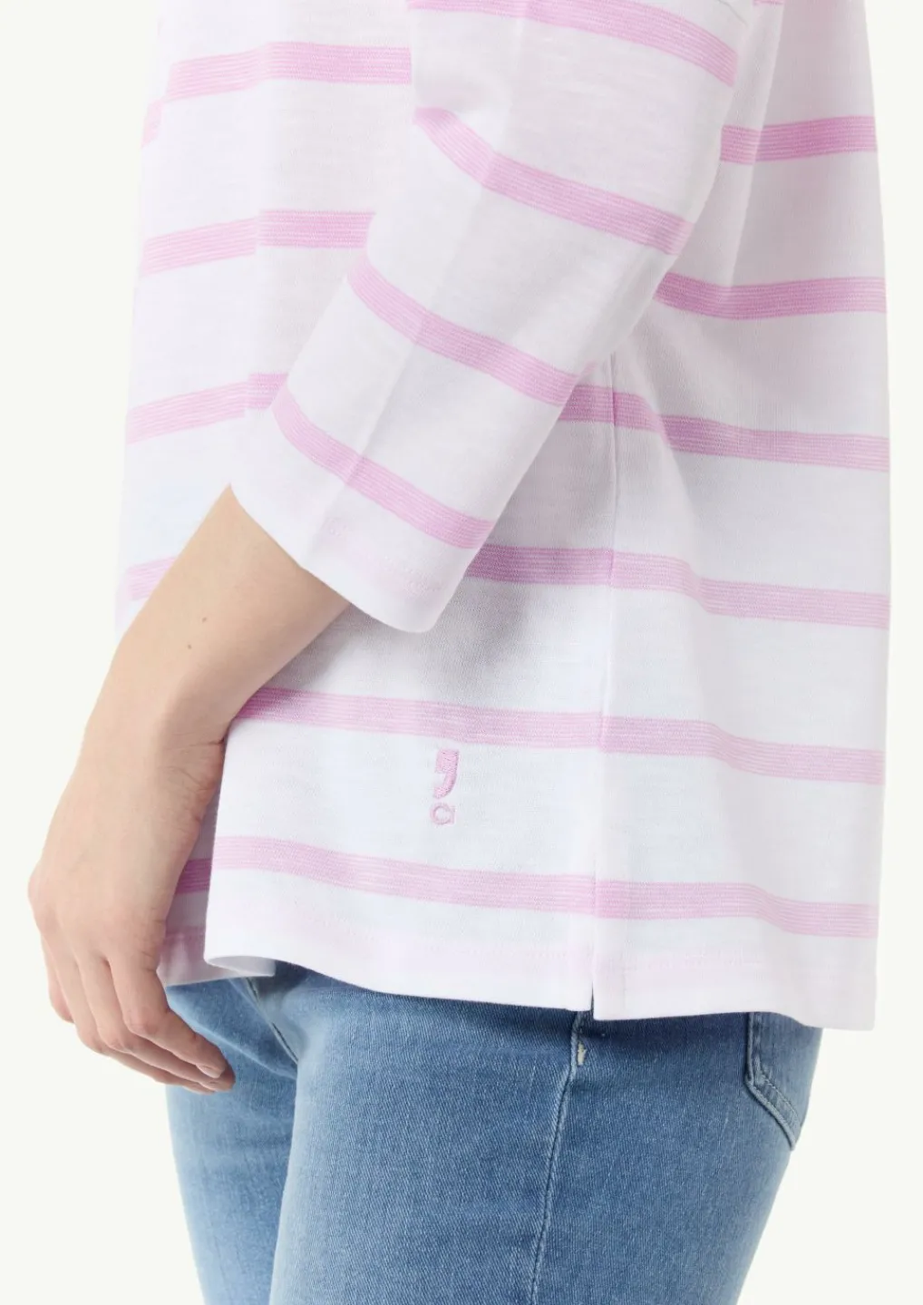 T-Shirt aus Modalmix-Comma Hot