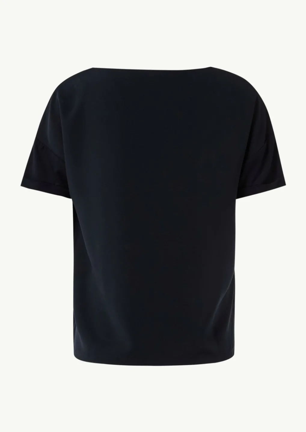 T-Shirt aus Satin-Comma Fashion