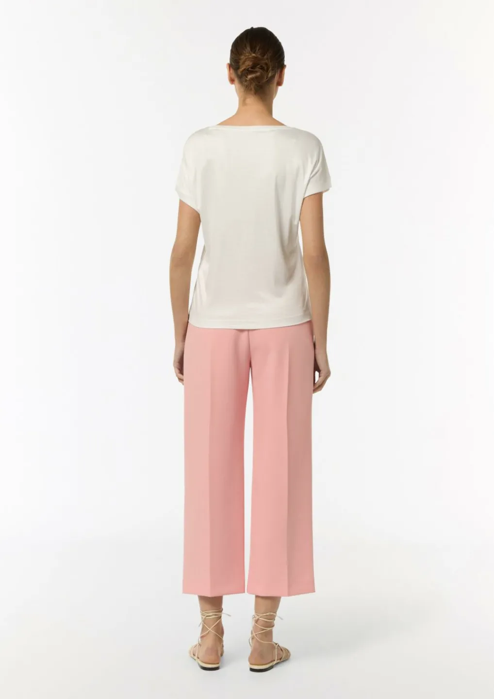 T-Shirt aus Viskose-Jersey-Comma Sale