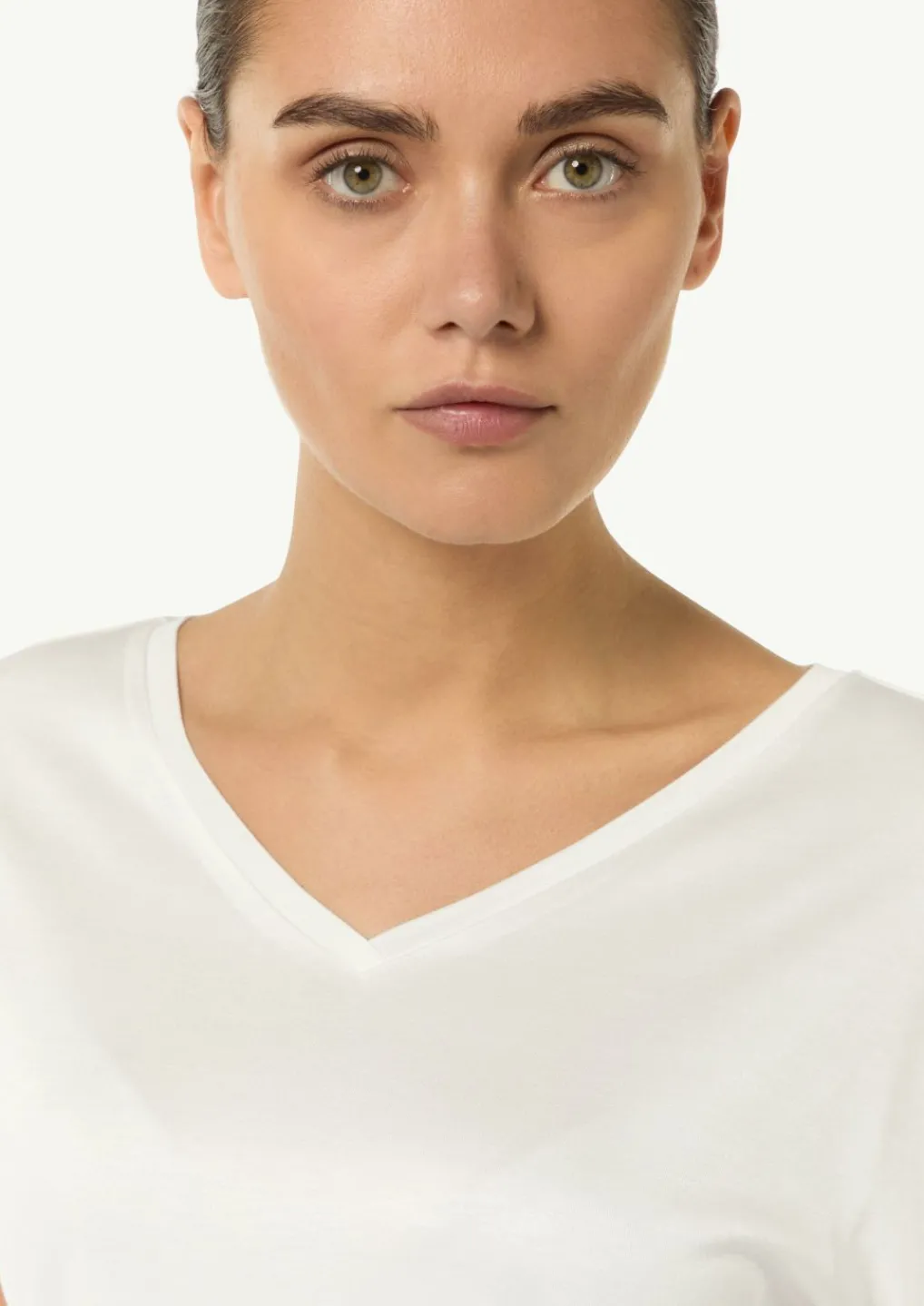 T-Shirt aus Viskose-Jersey-Comma Sale