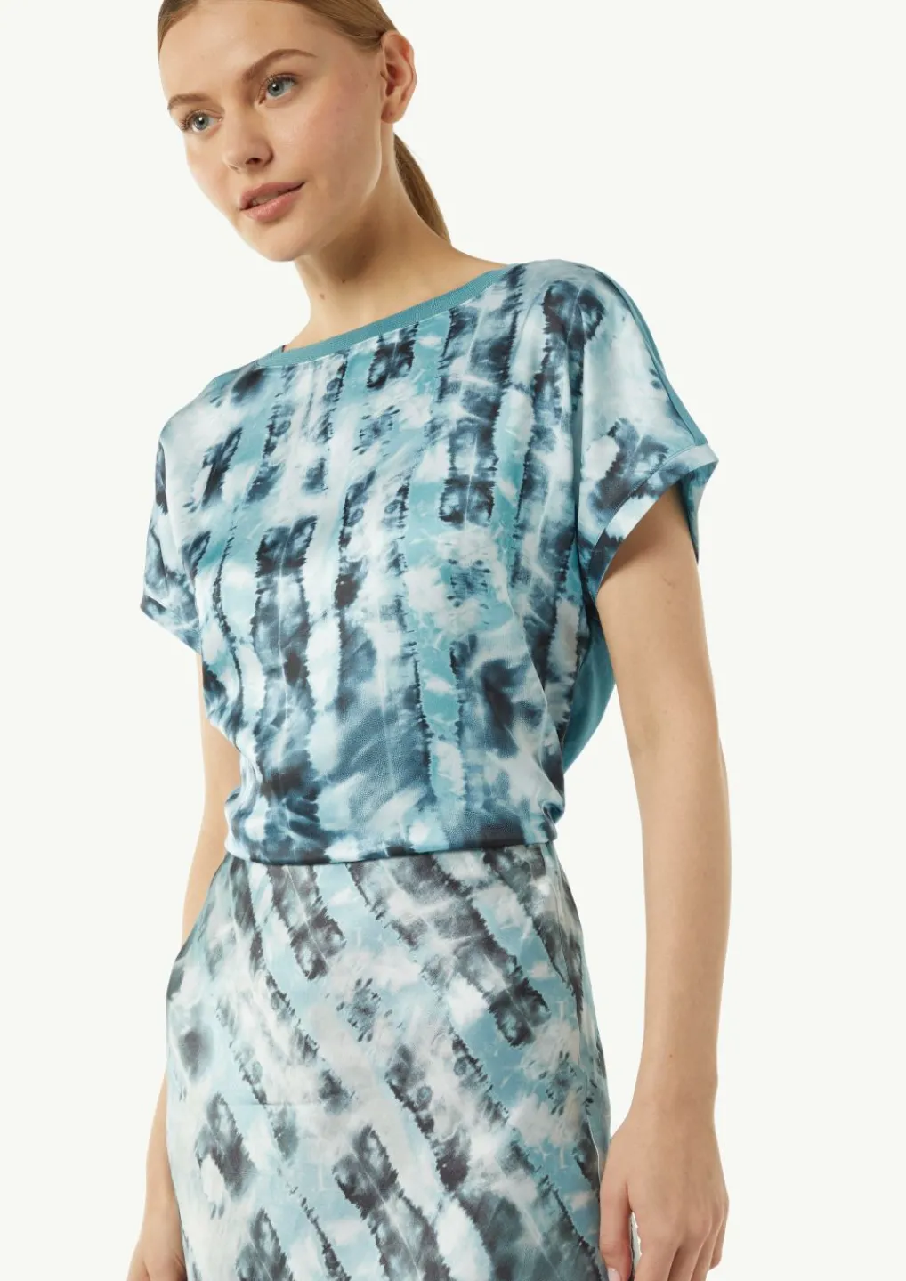 T-Shirt im Fabricmix-Comma Outlet