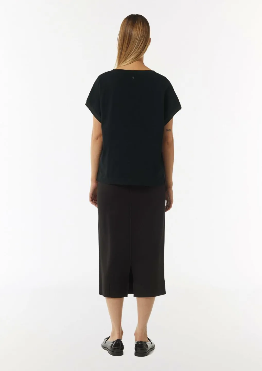 T-Shirt im Fabricmix-Comma New