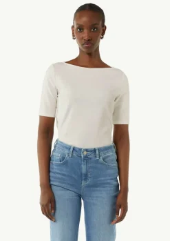 T-Shirt im Slim Fit-Comma Discount
