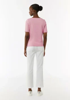 T-Shirt im Slim Fit-Comma Clearance