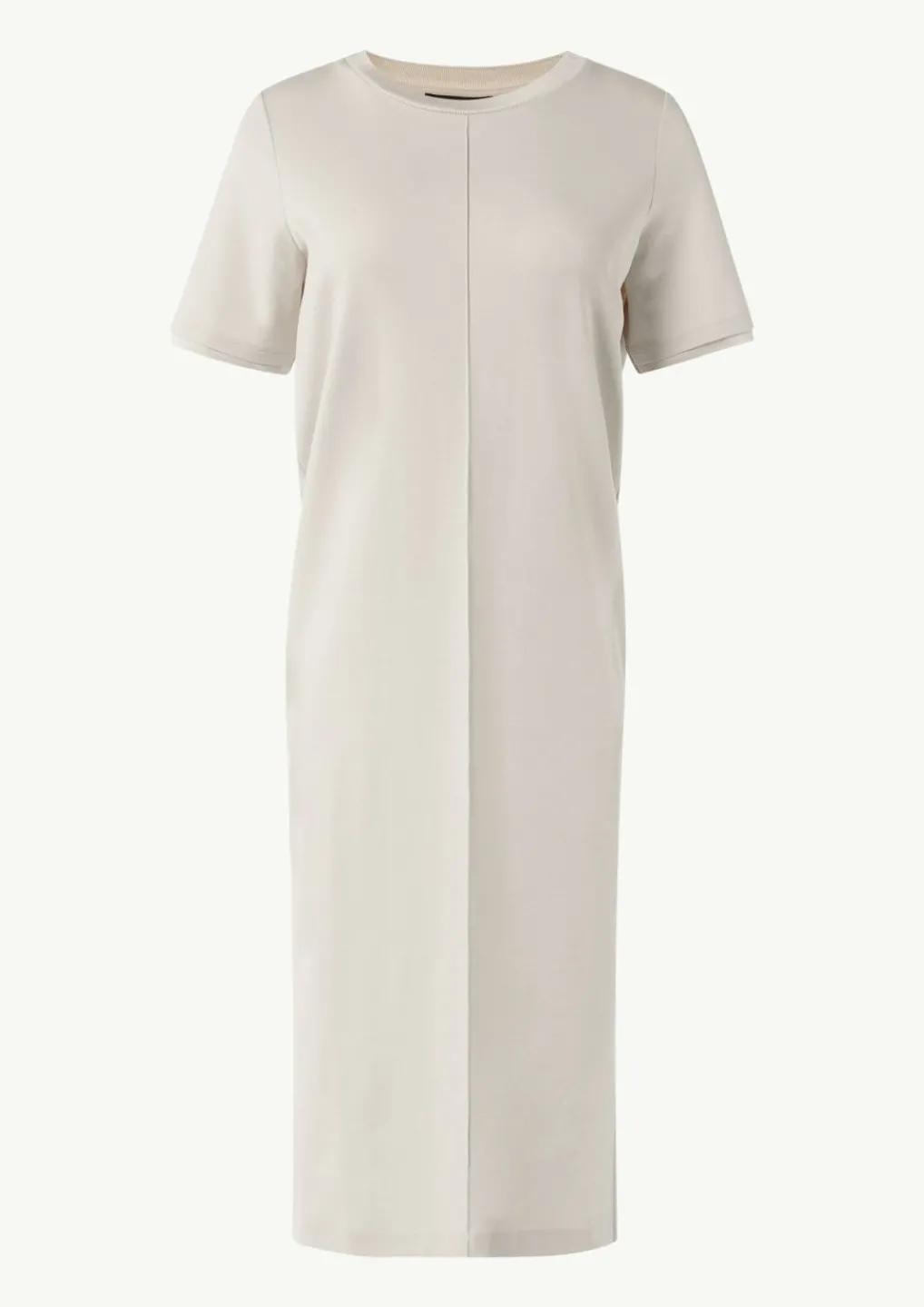 T-Shirt-Kleid mit seitlich geschlitztem Saum-Comma Hot