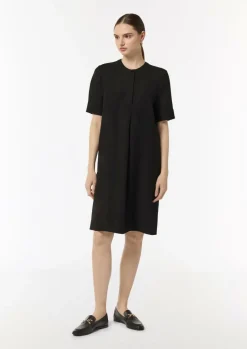 T-Shirt-Kleid mit Stehkragen-Comma Online