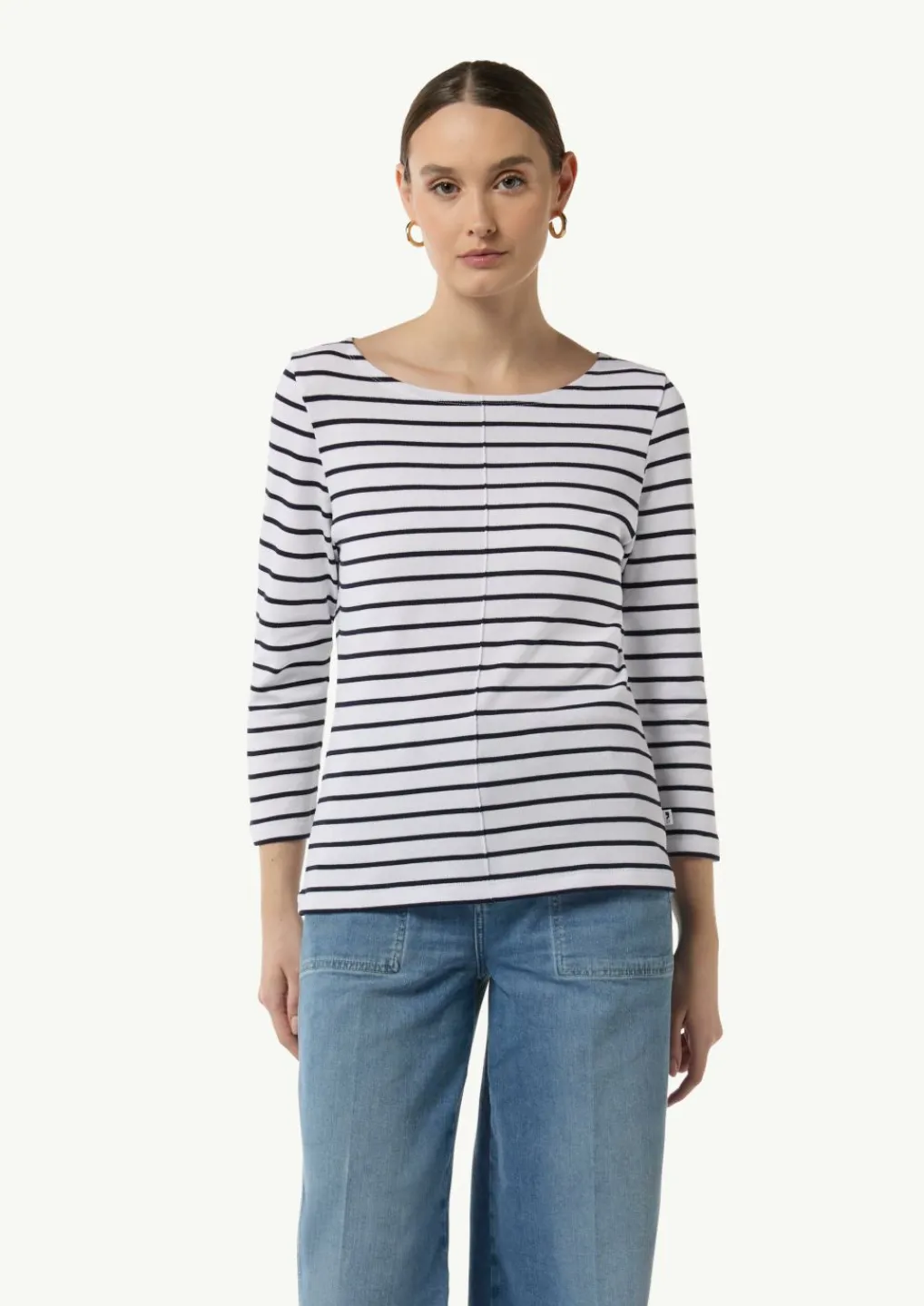 T-Shirt mit 3/4-Arm-Comma Fashion