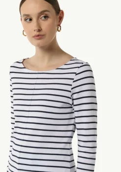 T-Shirt mit 3/4-Arm-Comma Fashion