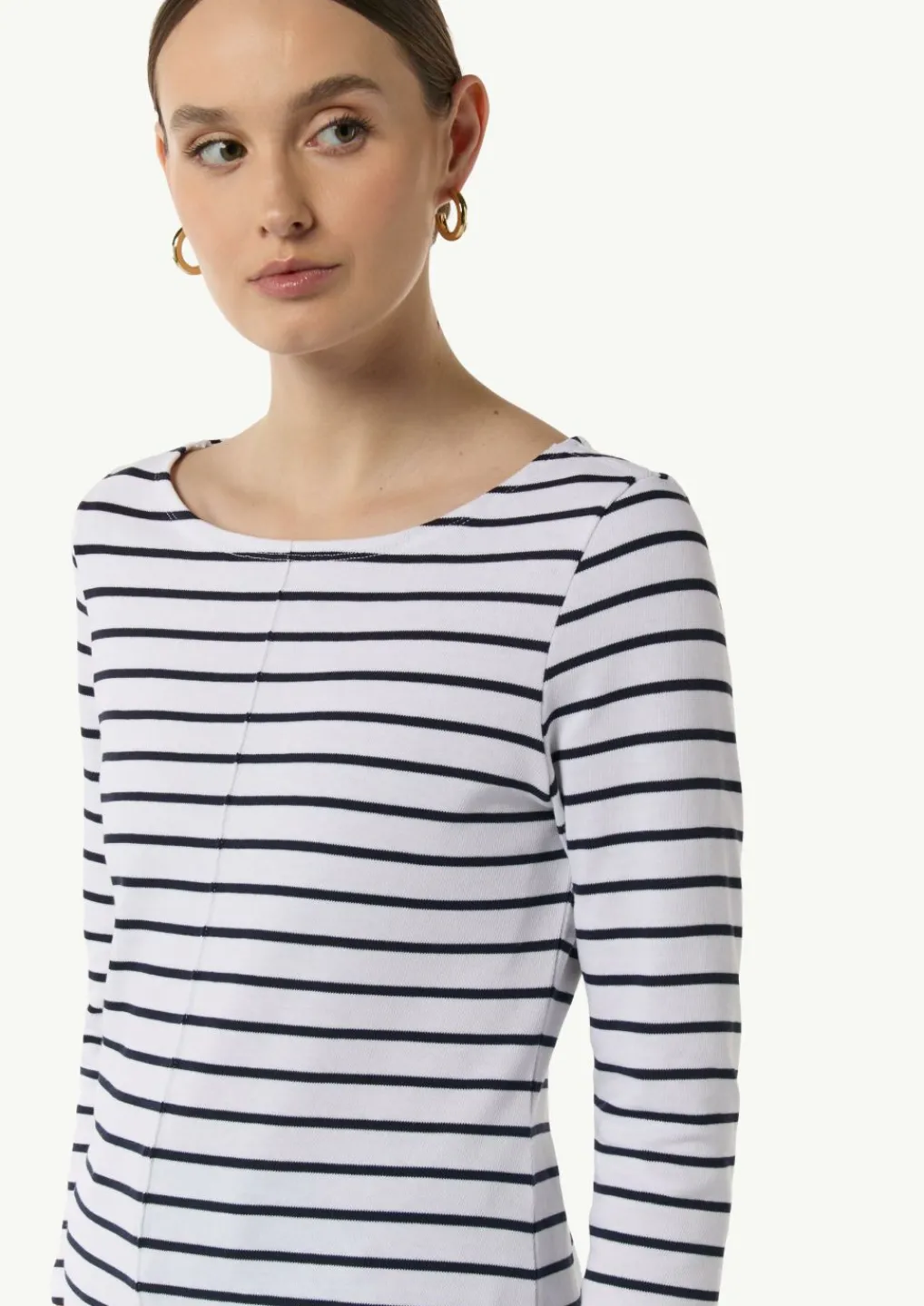 T-Shirt mit 3/4-Arm-Comma Fashion