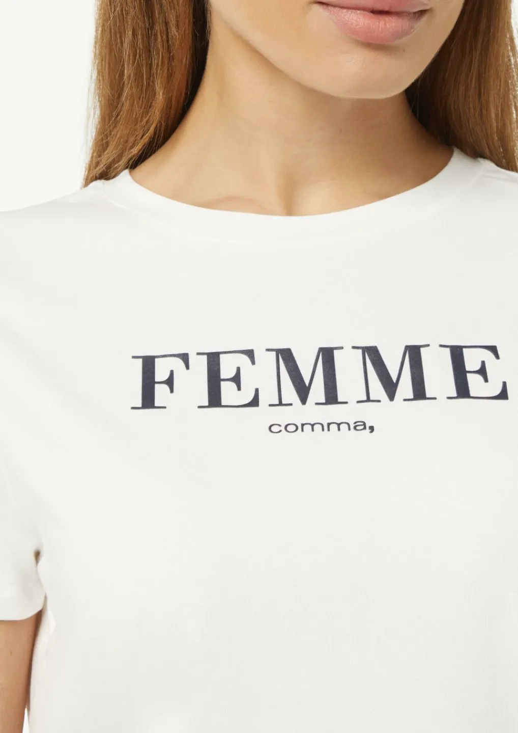T-Shirt mit Artwork-Comma Online