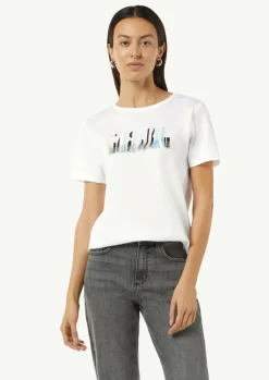 T-Shirt mit Artwork-Comma Clearance