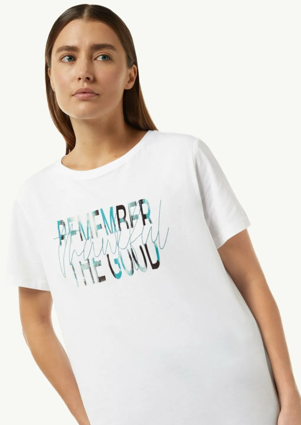 T-Shirt mit Artwork-Comma Discount