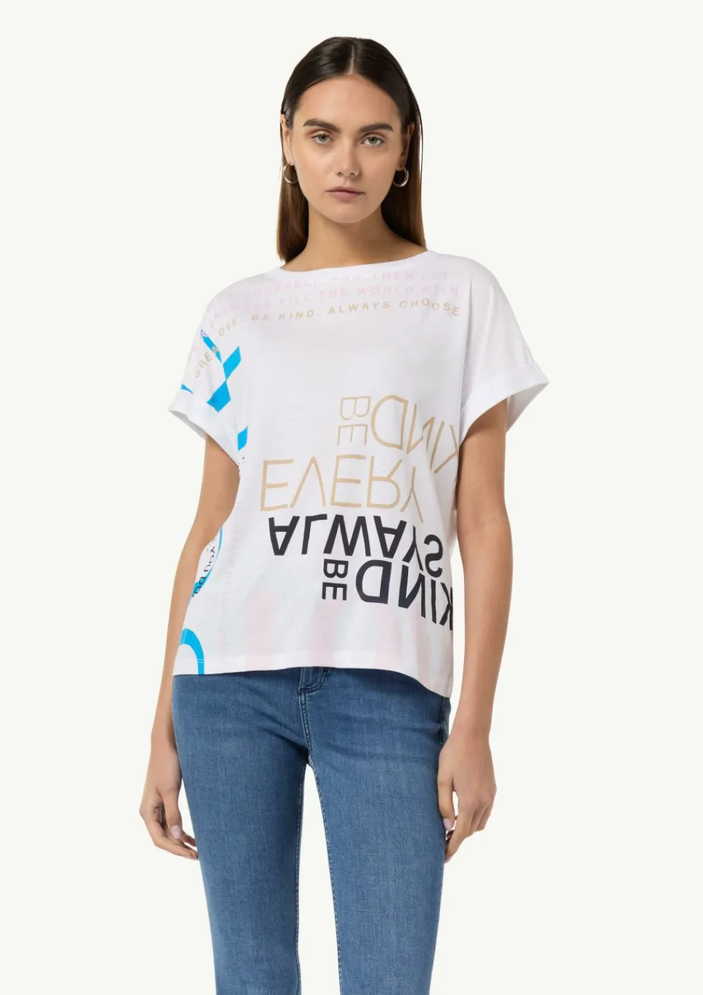 T-Shirt mit Artwork-Comma Online