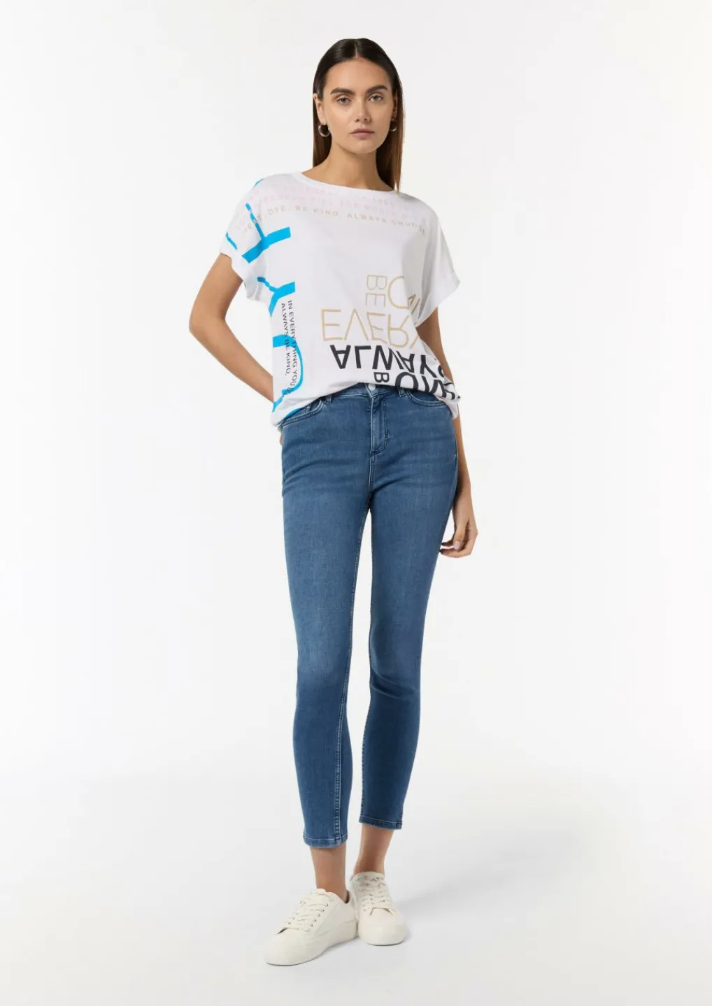 T-Shirt mit Artwork-Comma Online
