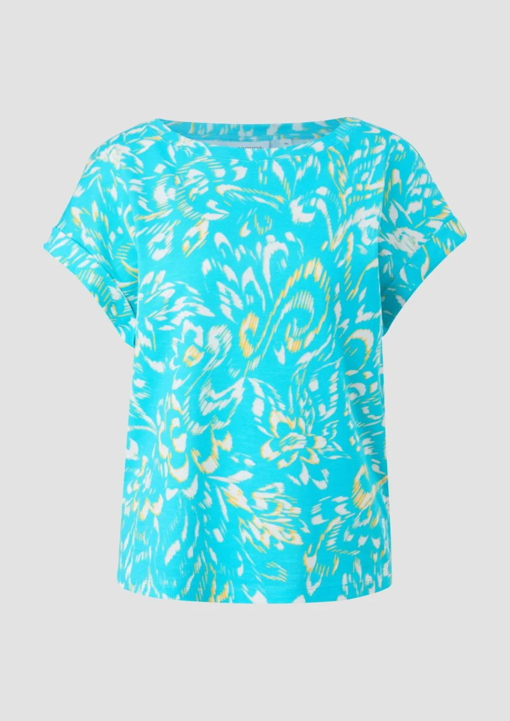 T-Shirt mit überschnittenen Schultern-Comma Sale
