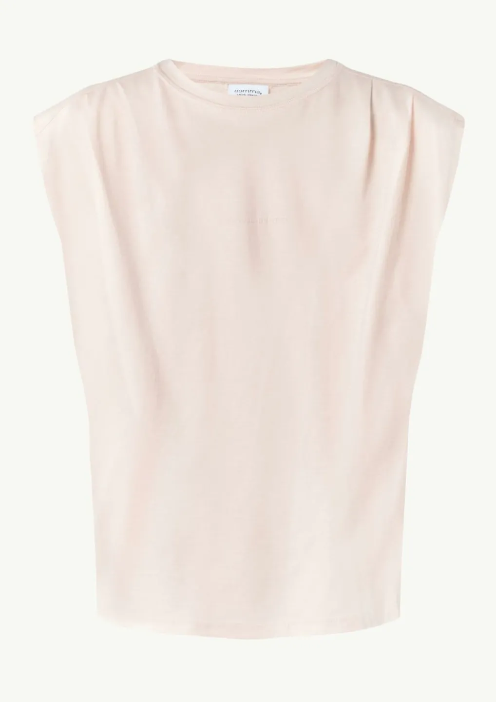 T-Shirt mit überschnittenen Schultern-Comma Hot