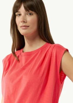 T-Shirt mit überschnittenen Schultern-Comma Sale