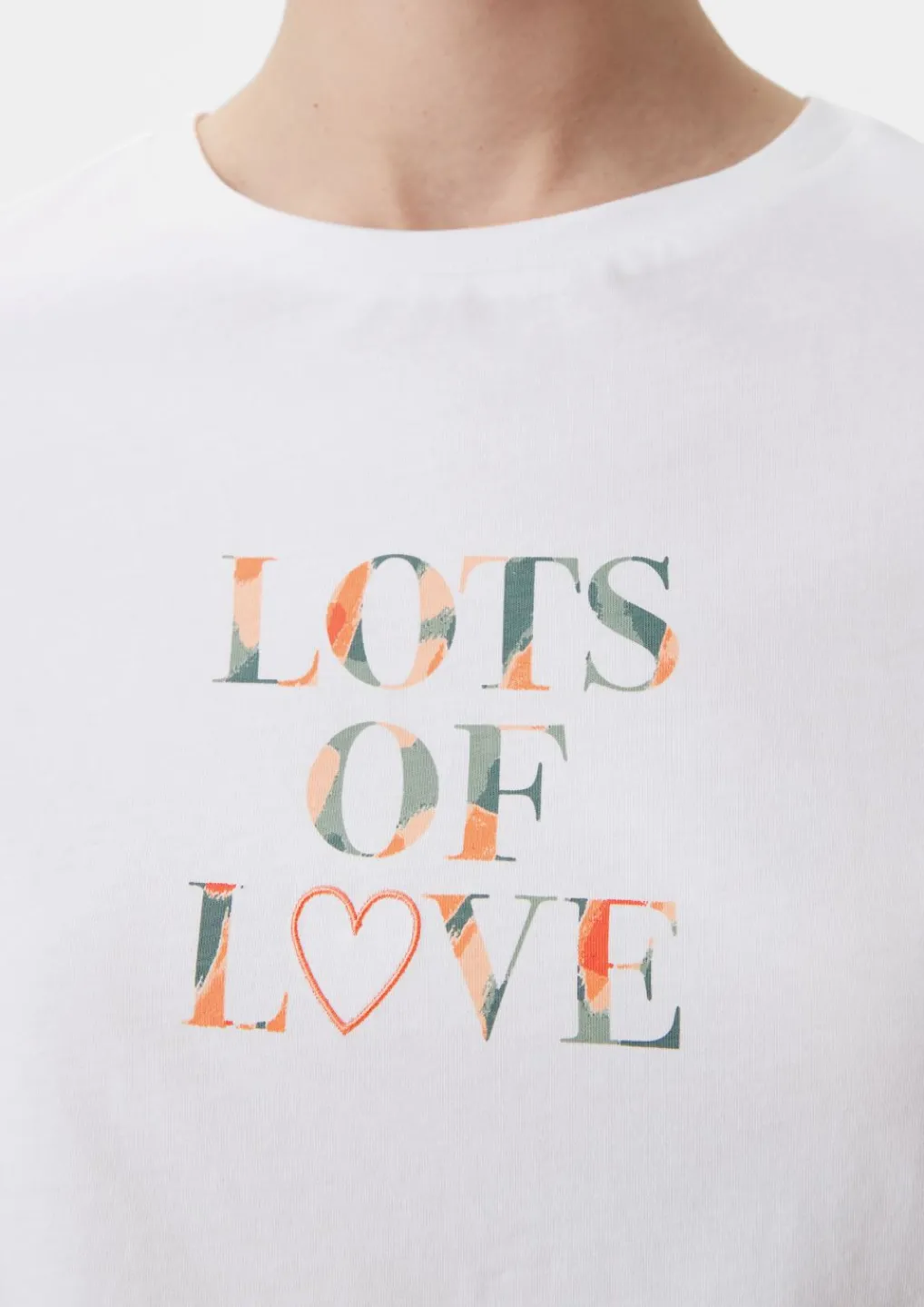 T-Shirt mit Frontprint-Comma Sale