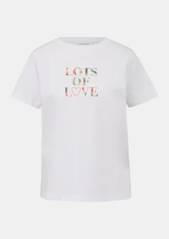 T-Shirt mit Frontprint-Comma Sale