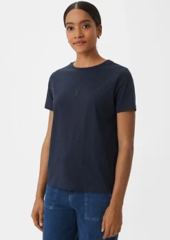 T-Shirt mit Frontprint-Comma Fashion