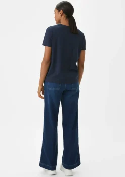 T-Shirt mit Frontprint-Comma Fashion