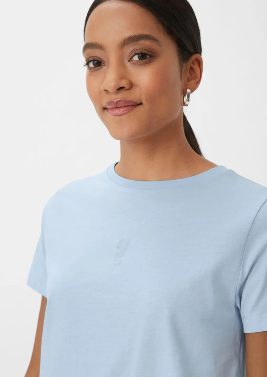 T-Shirt mit Frontprint-Comma Sale