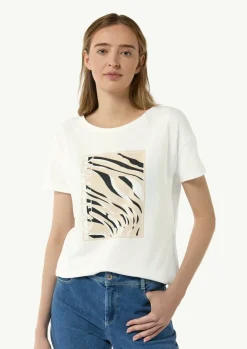T-Shirt mit Frontprint-Comma Clearance