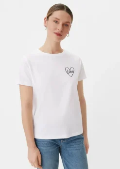 T-Shirt mit Frontprint-Comma Clearance