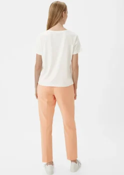 T-Shirt mit Front-Print-Comma Online