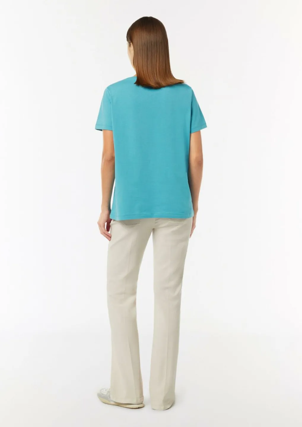 T-Shirt mit Logo-Print-Comma Sale