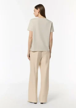 T-Shirt mit Statement-Print-Comma Discount