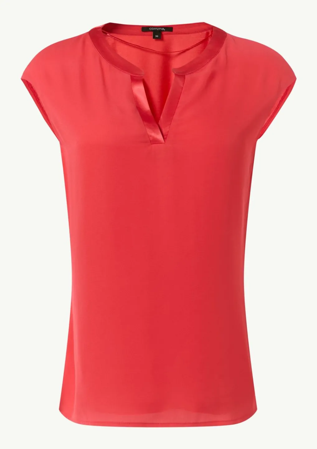 T-Shirt mit Tunika-Ausschnitt-Comma Discount