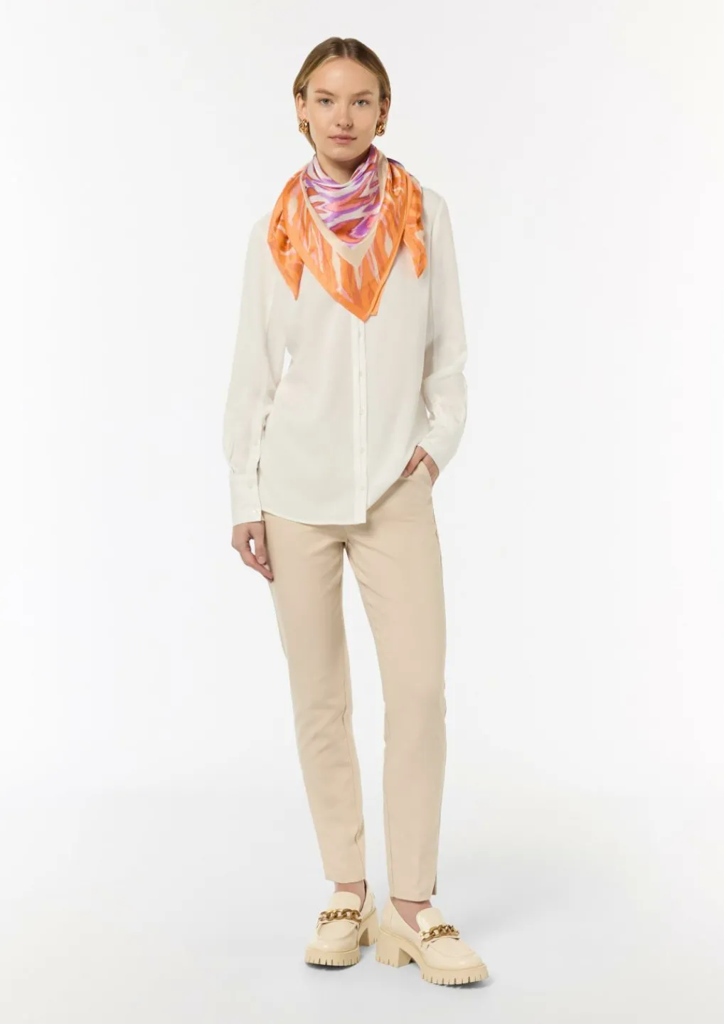 Tuch aus Seidenmix-Comma Fashion