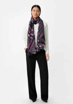 Tuch mit Allover-Print-Comma Online