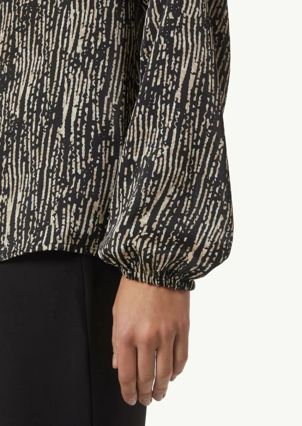Tunikabluse mit All-over-Print-Comma Sale