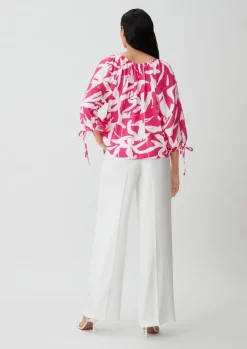 Twill-Bluse aus Viskosemix-Comma Best