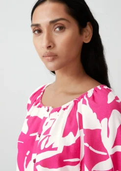 Twill-Bluse aus Viskosemix-Comma Best