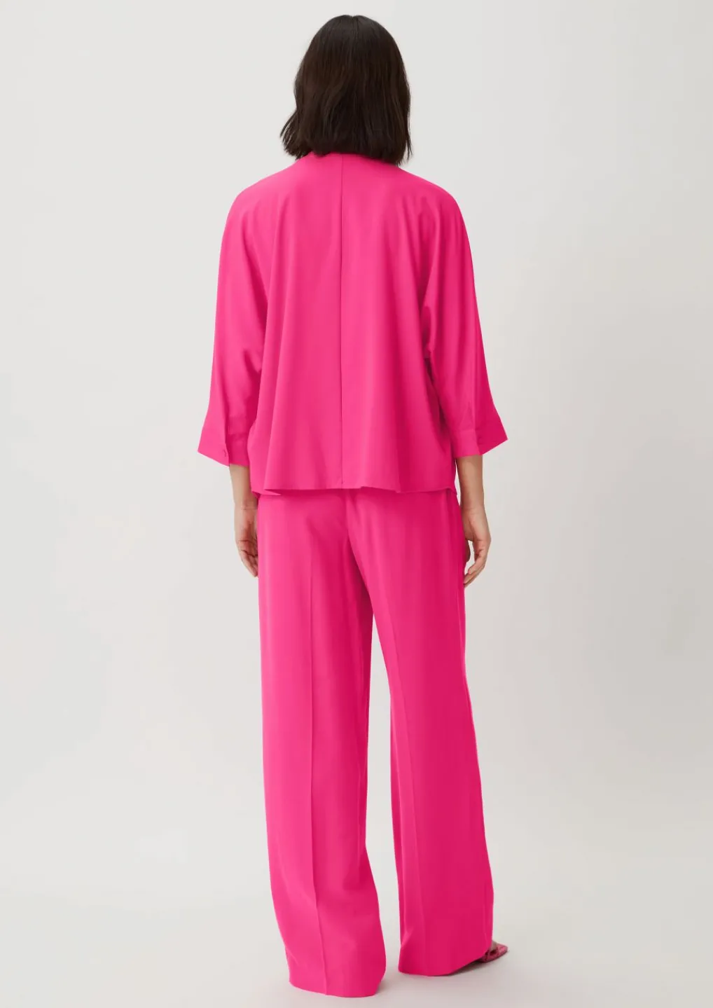 Twill-Bluse aus Viskosemix-Comma Clearance