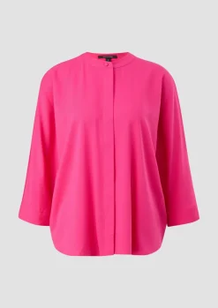 Twill-Bluse aus Viskosemix-Comma Clearance