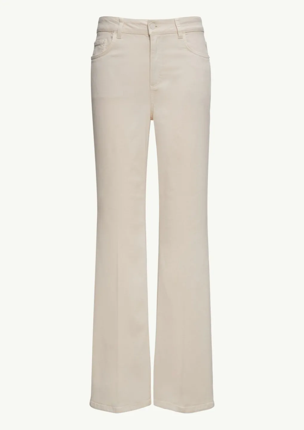 Twill-Hose mit Flared Leg-Comma Sale