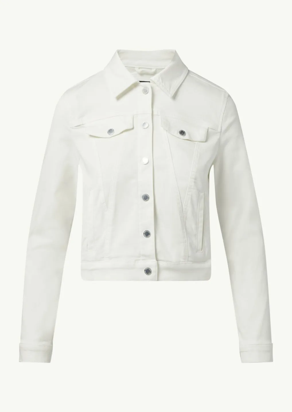 Verkürzte Jeansjacke aus Baumwollmix-Comma Hot