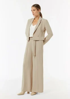 Verkürzter Blazer mit Reverskragen-Comma Online