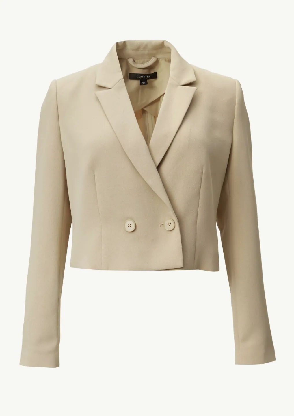 Verkürzter Blazer mit Reverskragen-Comma Online