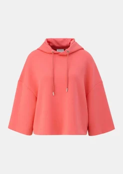 Verkürztes Sweatshirt mit Kapuze-Comma New