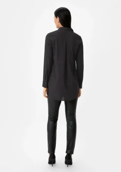 Verlängerte Hemdbluse-Comma Outlet