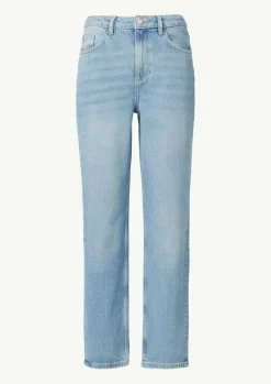 Verwaschene Jeans mit Straight Leg-Comma Outlet