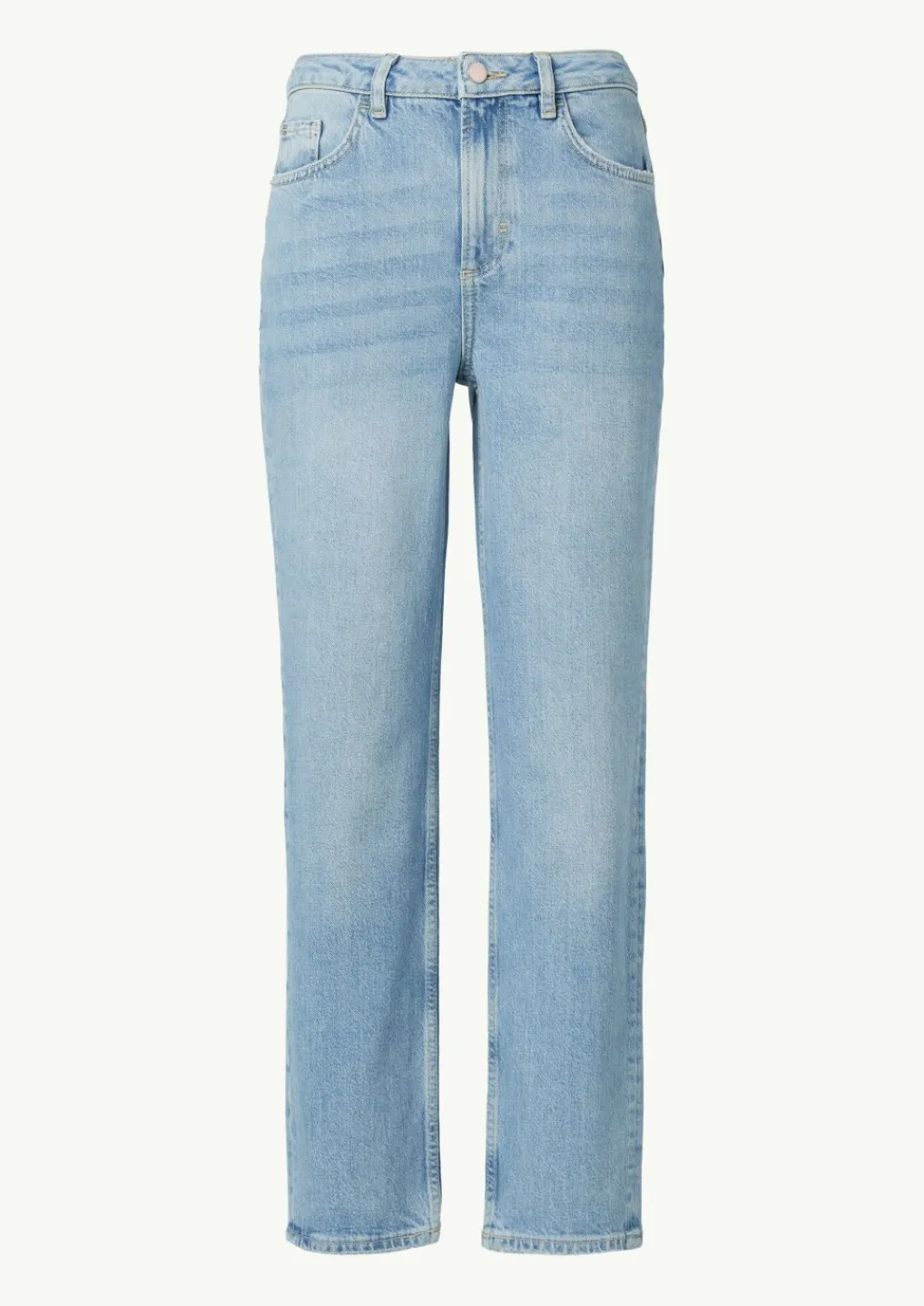 Verwaschene Jeans mit Straight Leg-Comma Outlet